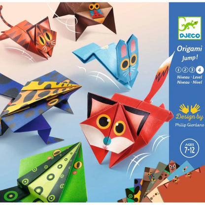 Set de Origami Animales saltarines