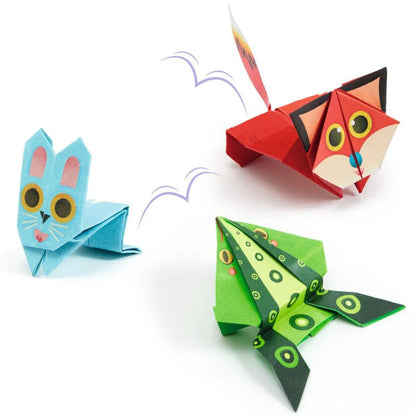Set de Origami Animales saltarines