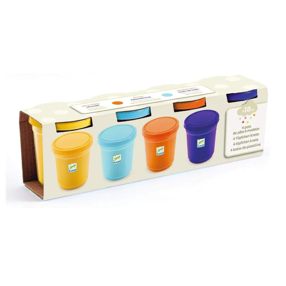 Set 4 Plasticinas Colores - Sweet