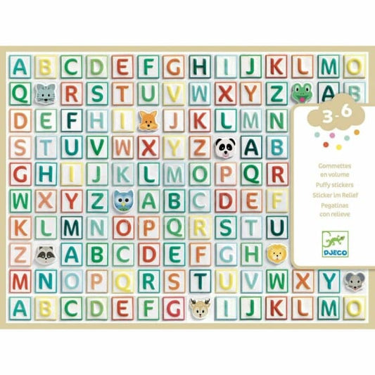 Set de Stickers Abecedario