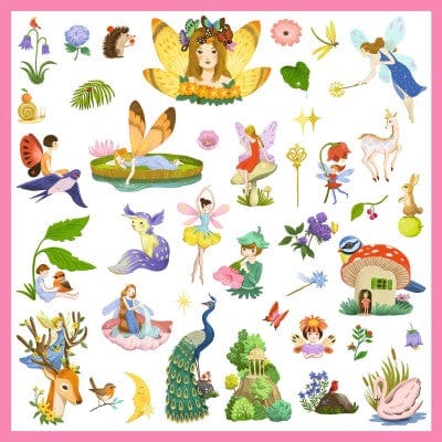 Stickers metálicos Fantasía