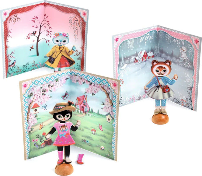 Set para vestir Personajes : Pequeño armario