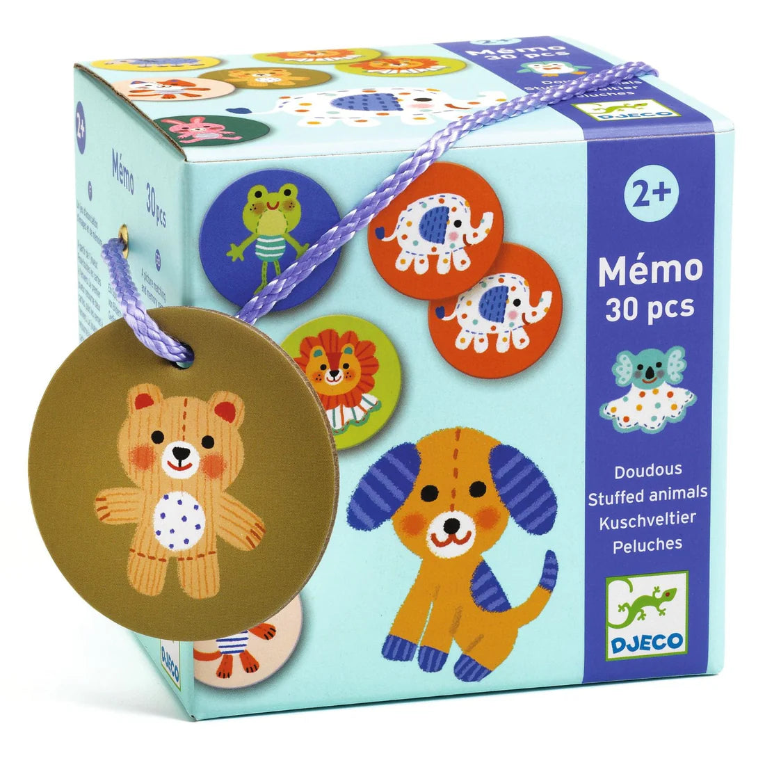 Memorice animales - Peluches
