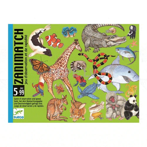 Juego de Cartas Zanimatch