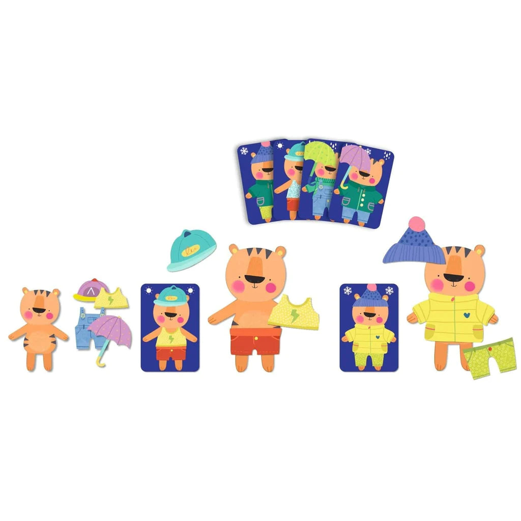 Juego de cartas Rápido Météo