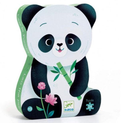 Puzzle Silueta el Panda Leo