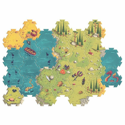 Puzzle Gigante de Batalla de 30 piezas - Arty toys