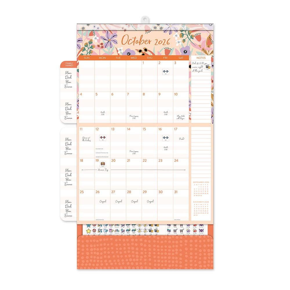 Calendario 2026 Secret Garden