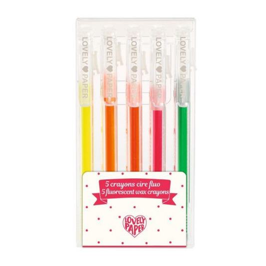 Set 5 Lápices fluorescentes