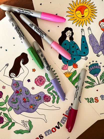 Libro para colorear: Viaje Infinito por Almas Cósmicas
