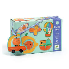 Puzzle Dúo Vehículos 20 piezas