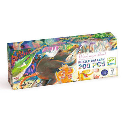 Puzzle Gallery - Banda musical del bosque 200 piezas