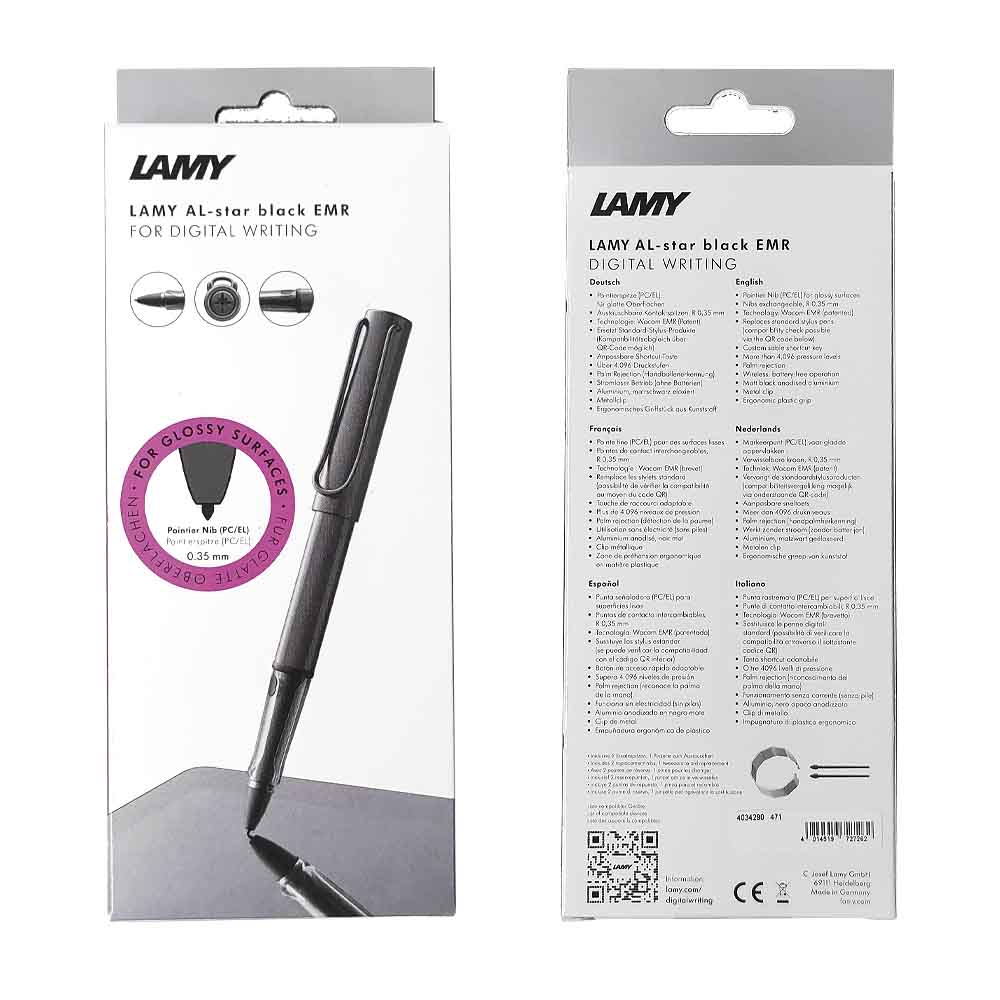 471 Lamy Styluspen AL-Star PC/EL Negro - Lápiz Óptico