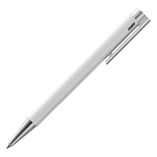 204 Bolígrafo  Logo M+ White  M