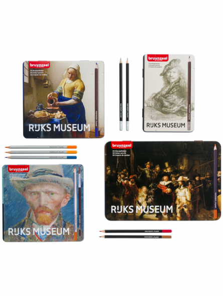 Lápices Acuarela Bruynzeel Rijks Museum Set 24 Colores