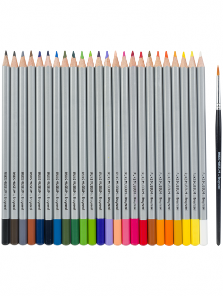 Lápices Acuarela Bruynzeel Rijks Museum Set 24 Colores
