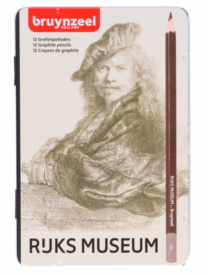 Lápices Grafito Rijks Museum Set 12 Gradaciones