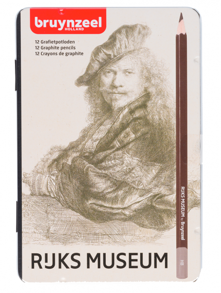 Lápices Grafito Rijks Museum Set 12 Gradaciones
