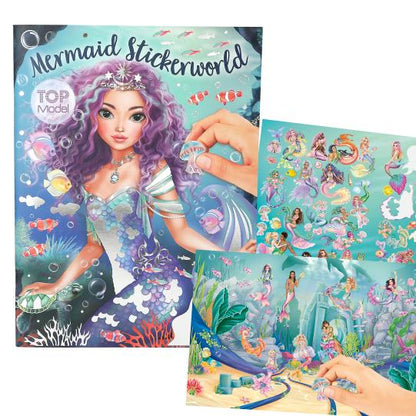 TOPModel Stickerworld pegatinas metálicas MERMAID