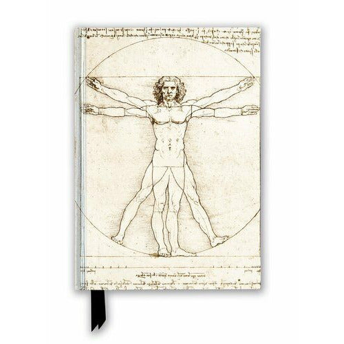 Libreta lineada Vetruvian Man