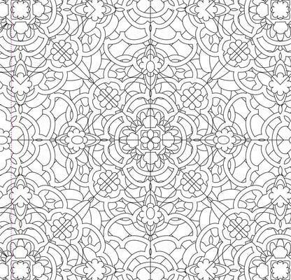 Libro para Colorear Kaleidoscope