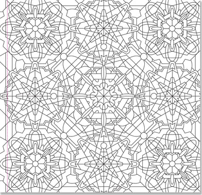 Libro para Colorear Kaleidoscope