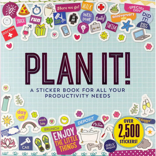 Libro de Stickers Plan It!