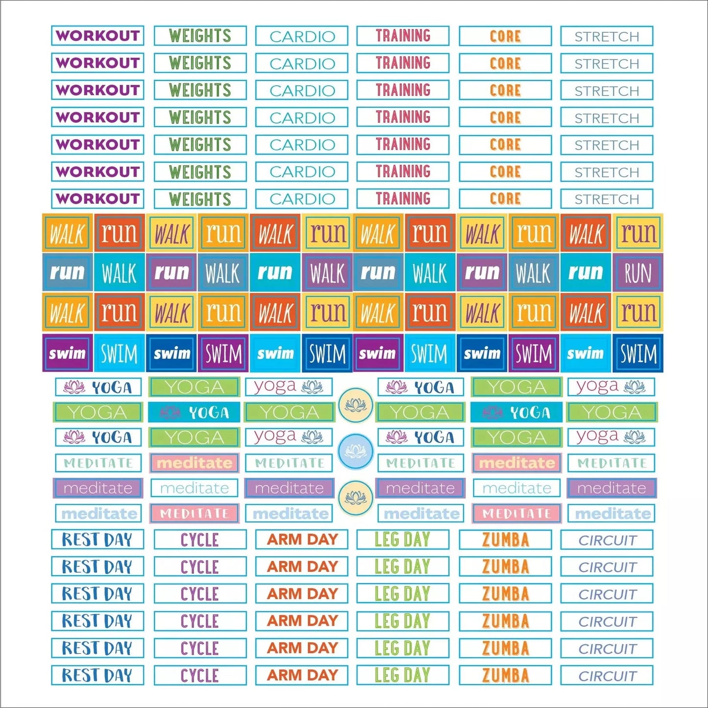 Libro de Stickers Plan It!