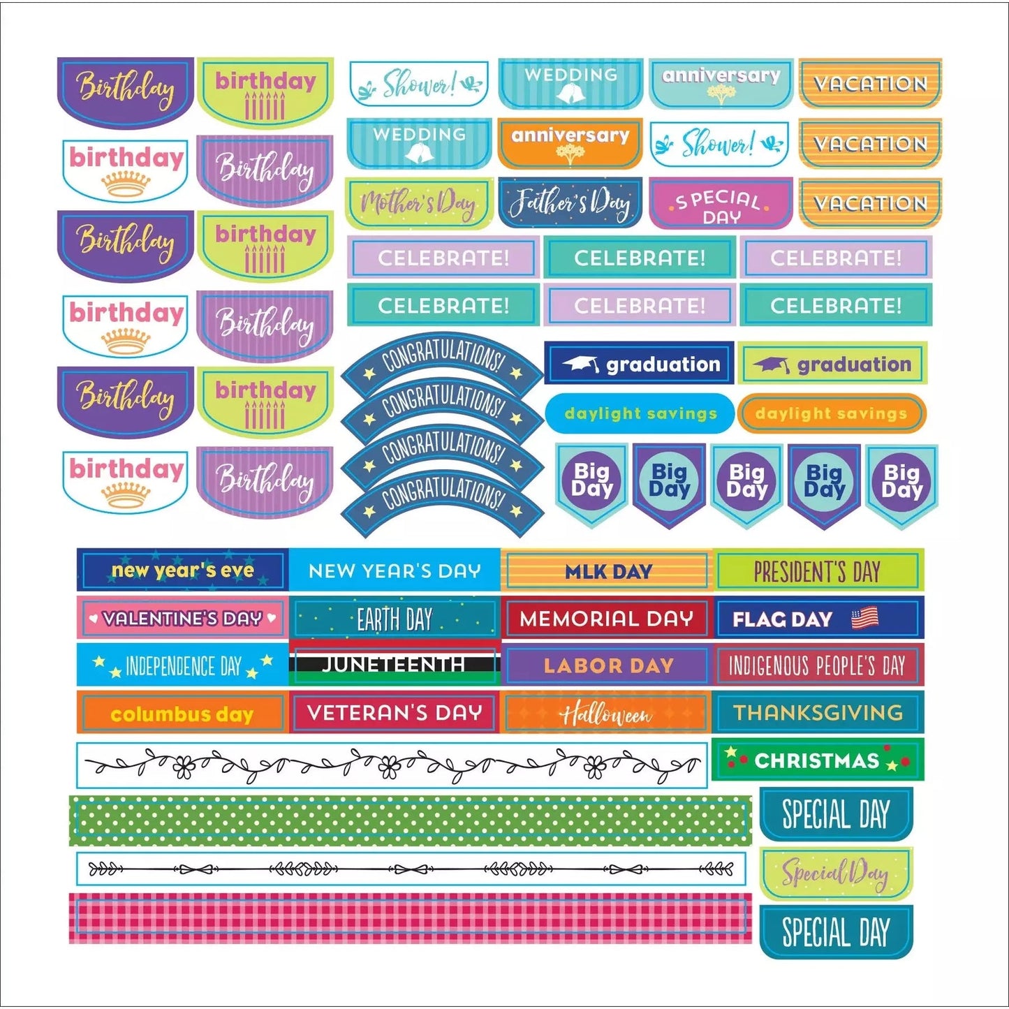 Libro de Stickers Plan It!