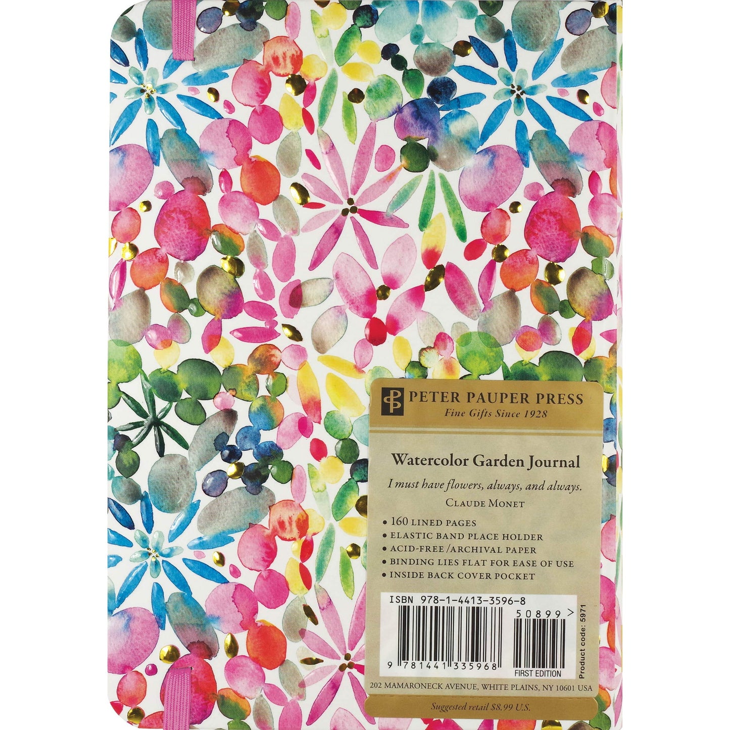 Libreta Watercolor Garden