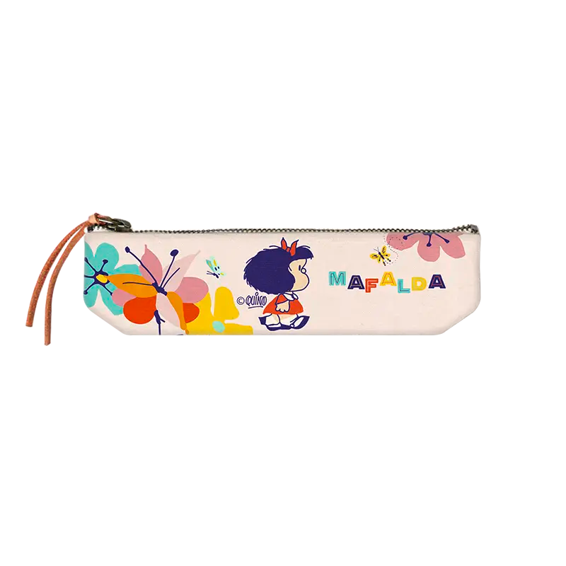 Estuche Pequeño Flores – Mafalda