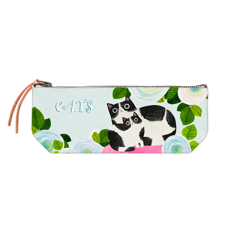 Estuche Mediano celeste – Planet Cat