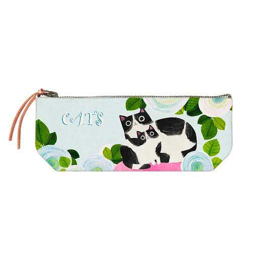 Estuche Mediano celeste – Planet Cat