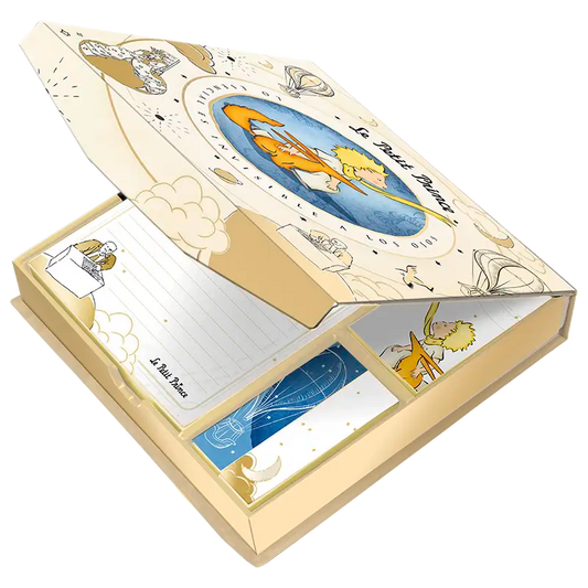 Caja de Notas y Notitas Autoadhesivas – El Principito