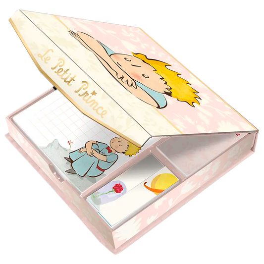 Caja de Notas y Notitas Autoadhesivas – El Principito