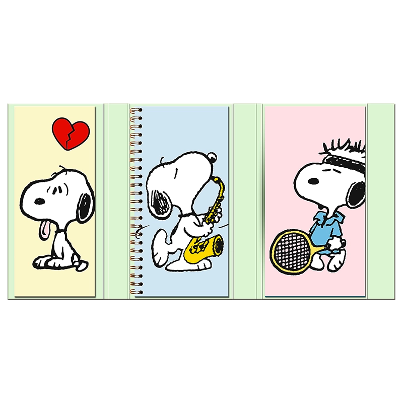 Libreta Tríptico – Snoopy