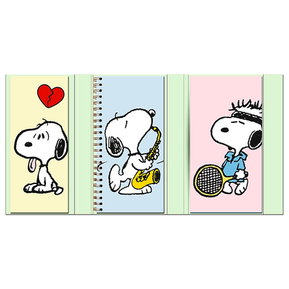 Libreta Tríptico – Snoopy