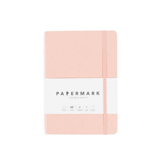 Libreta A5 punteada Coral