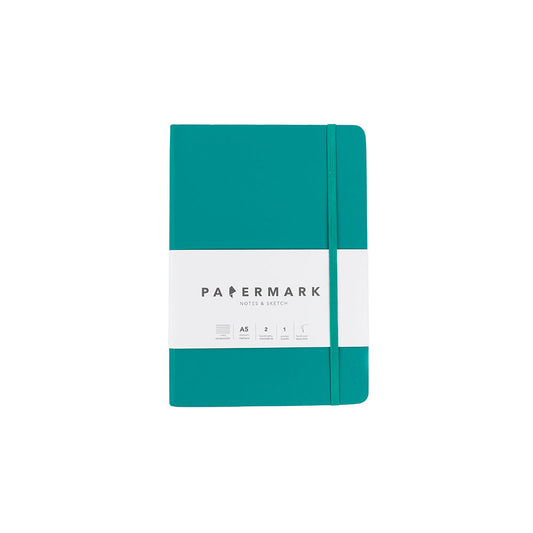 Libreta A5 lineada Turqueza