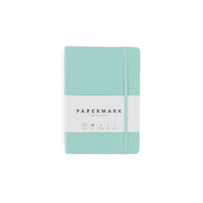 Libreta A5 lineada Verde Menta