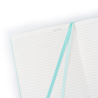 Libreta A5 lineada Verde Menta