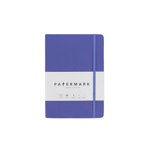 Libreta A5 lineada Morado