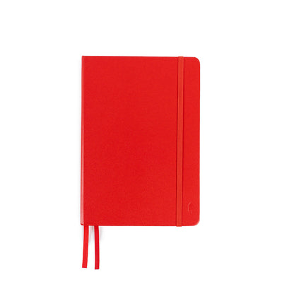 Libreta B5 lineada Rojo