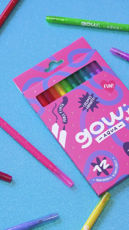 Marcadores Gow Aqua