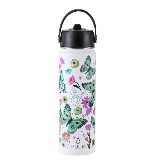 Botella Puur Activa Butterfly 660 ml