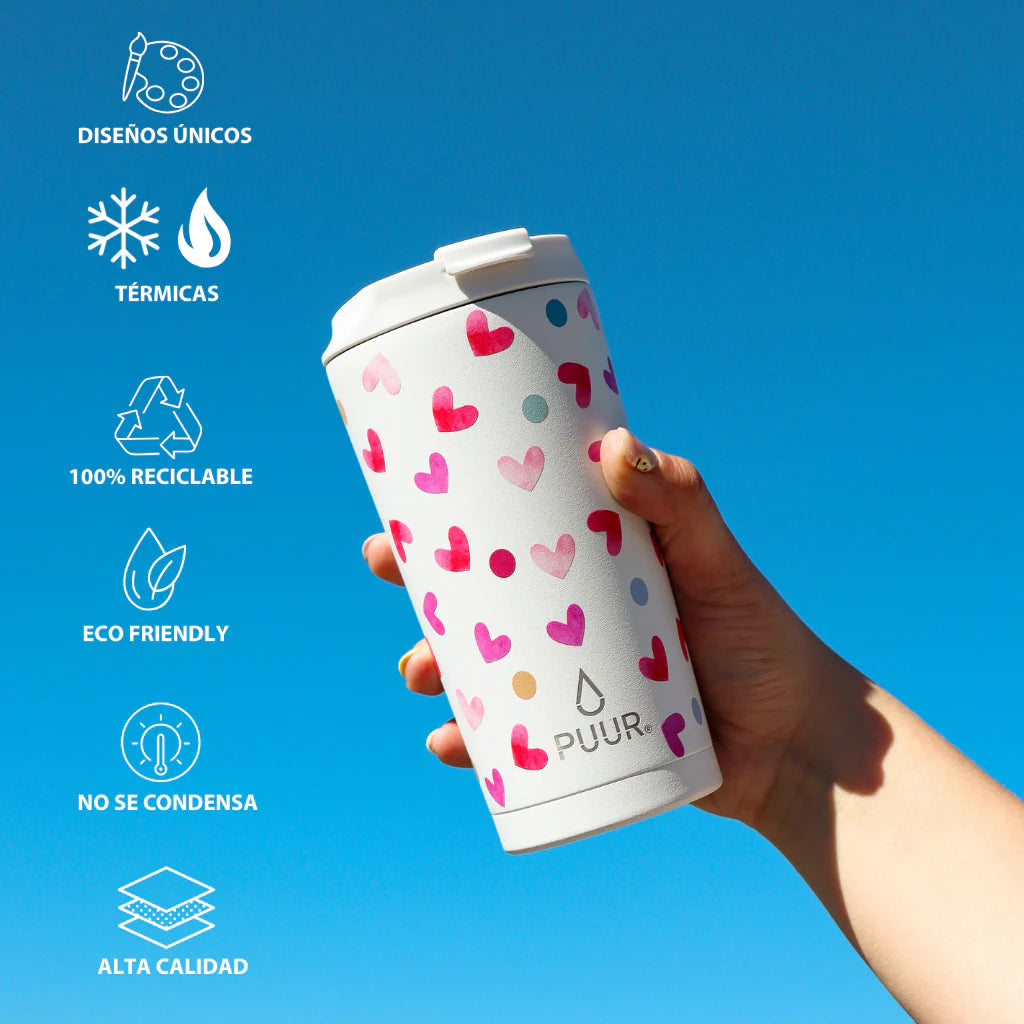 Vaso Térmico Puur Mug Be Mine  Hermético 470 ml
