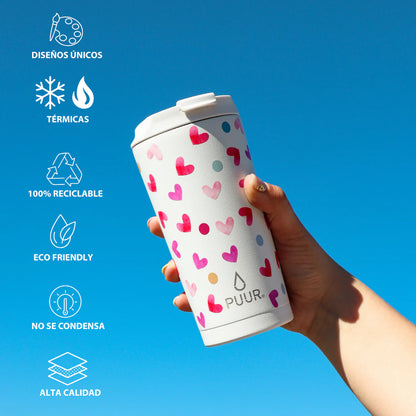 Vaso Térmico Puur Mug Be Mine  Hermético 470 ml