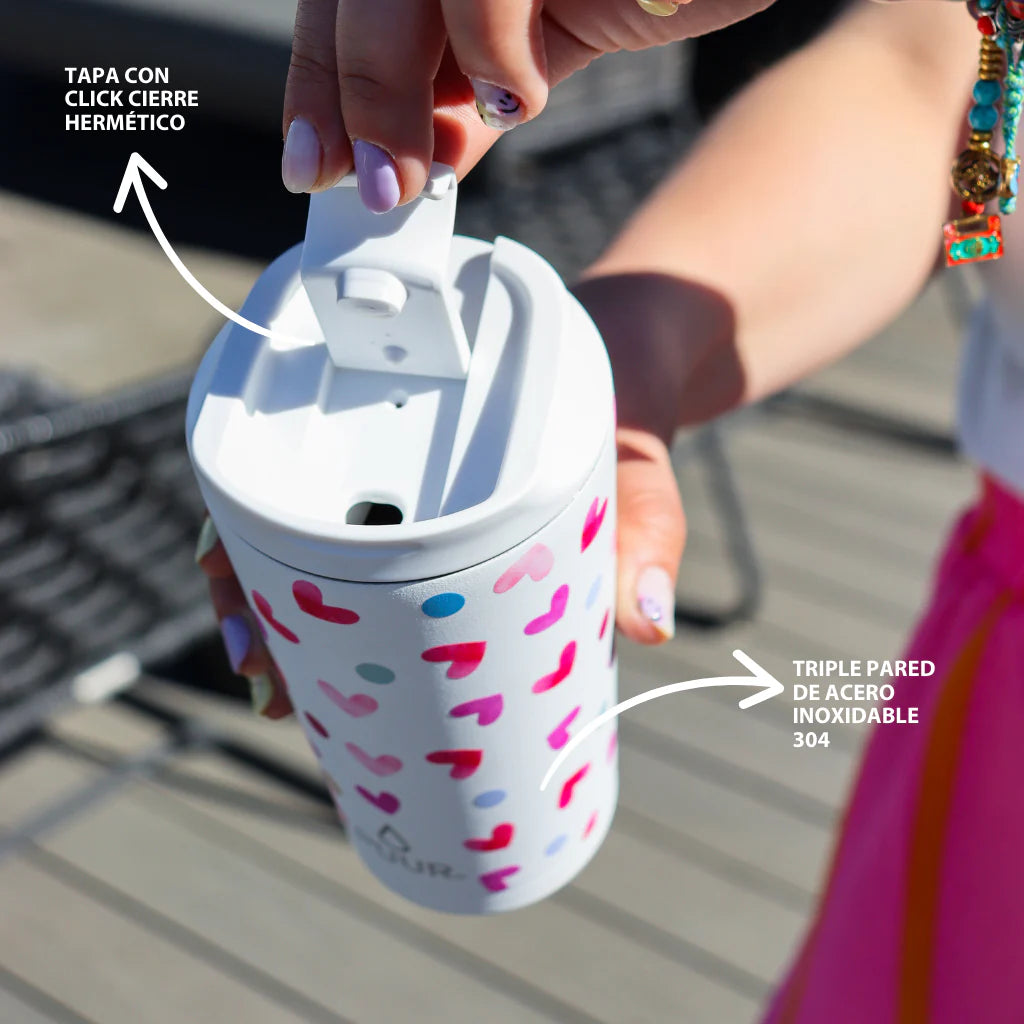 Vaso Térmico Puur Mug Be Mine  Hermético 470 ml