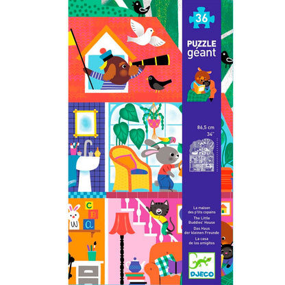 Puzzle Gigante La casa de los amiguitos 36 piezas