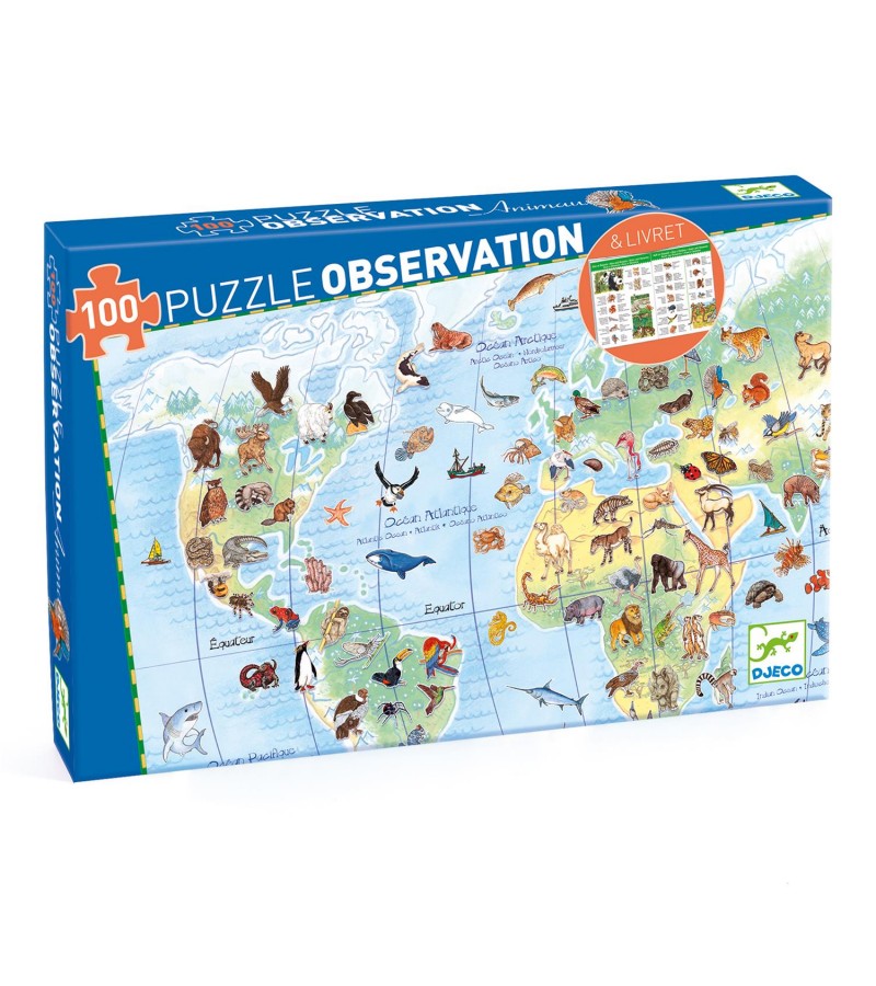 Puzzle Observación Mundo de Animales